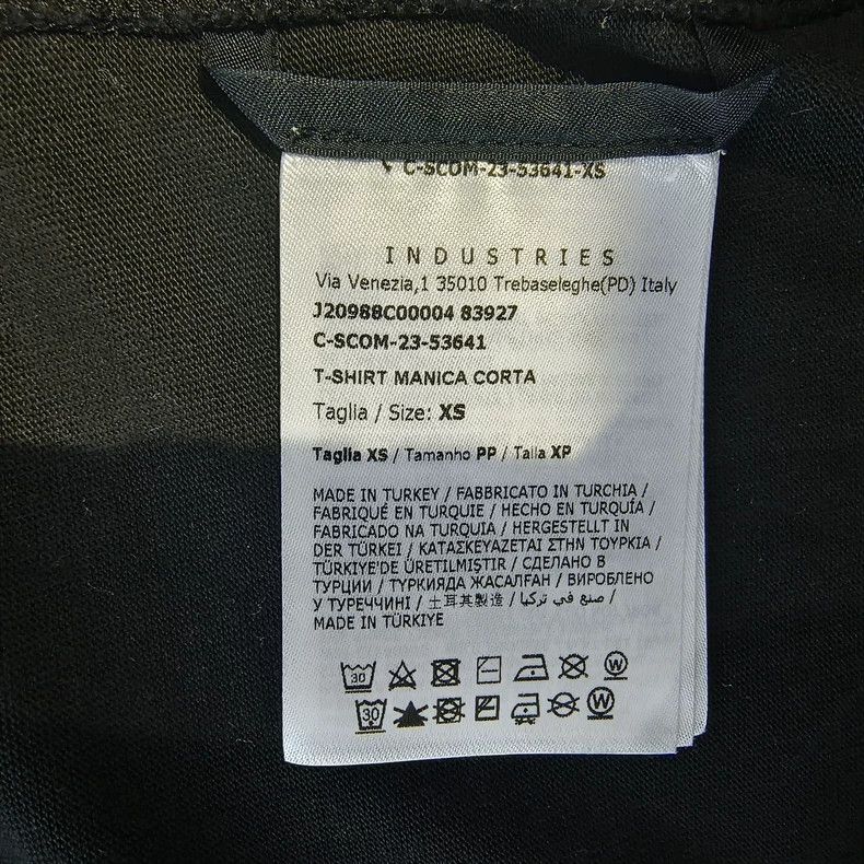 Moncler Moncler Black Printed Short Sleeve T-Shirt Size US XS / EU 42 / 0 - 6 Thumbnail