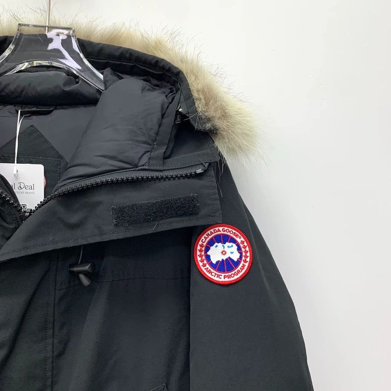Canada Goose Canada Goose black hooded down jacket Size US L / EU 52-54 / 3 - 3 Thumbnail
