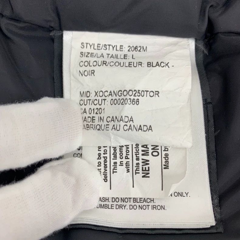 Canada Goose Canada Goose black hooded down jacket Size US L / EU 52-54 / 3 - 7 Thumbnail