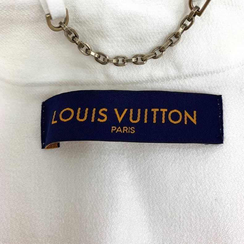 Louis Vuitton Louis Vuitton white short sleeve shirt Size US L / EU 52-54 / 3 - 5 Thumbnail
