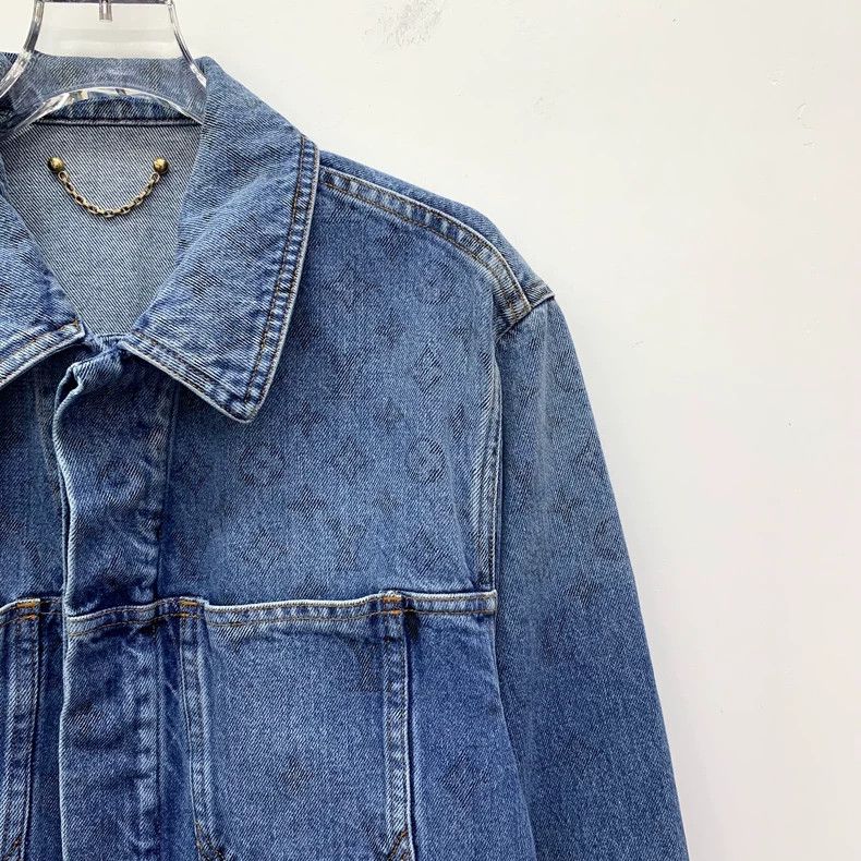 Louis Vuitton Louis Vuitton denim logo long sleeve jacket Size US M / EU 48-50 / 2 - 3 Thumbnail