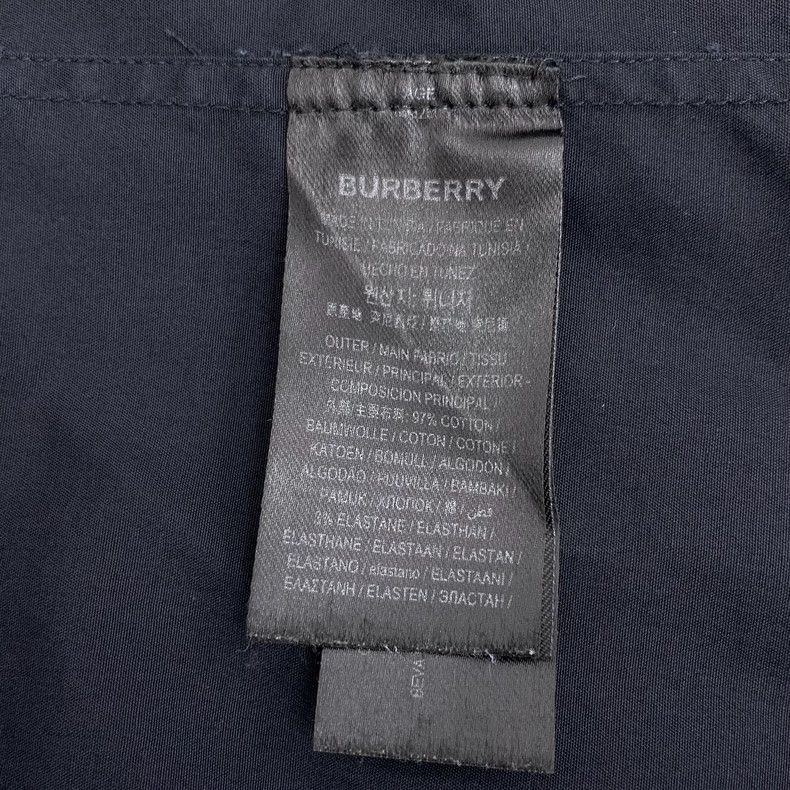 Burberry burberry black long sleeve shirt Size US S / EU 44-46 / 1 - 7 Thumbnail