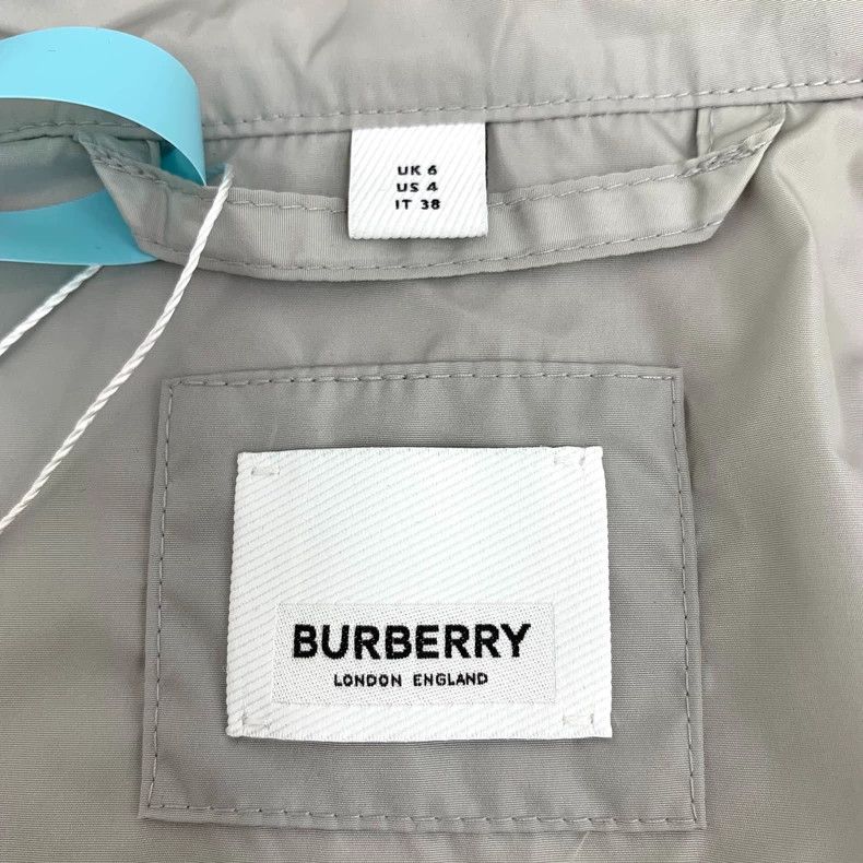 Burberry Burberry gray hooded long sleeve jacket Size US S / EU 44-46 / 1 - 5 Thumbnail