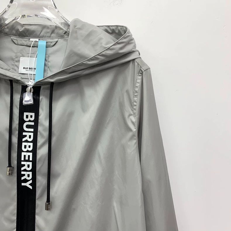 Burberry Burberry gray hooded long sleeve jacket Size US S / EU 44-46 / 1 - 3 Thumbnail