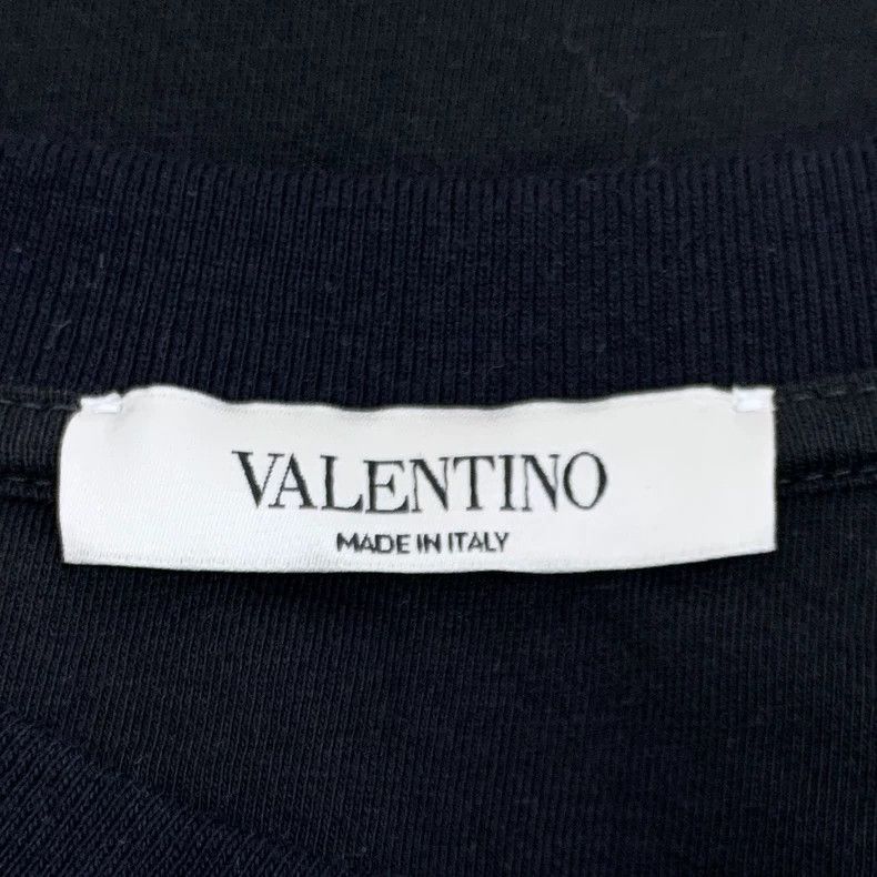 Valentino Valentino Black Letter Print T-Shirt Size US S / EU 44-46 / 1 - 6 Thumbnail