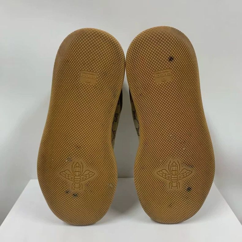 Gucci gucci brown high top sneakers Size US 7 / EU 40 - 6 Thumbnail