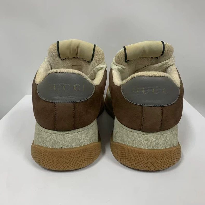 Gucci gucci brown high top sneakers Size US 7 / EU 40 - 3 Thumbnail
