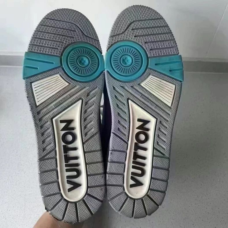 Louis Vuitton LV Trainer low-top sneakers Size US 7 / EU 40 - 5 Thumbnail