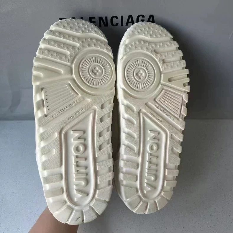 Louis Vuitton balenciaga lv trainer sneakers Size US 7 / EU 40 - 6 Thumbnail