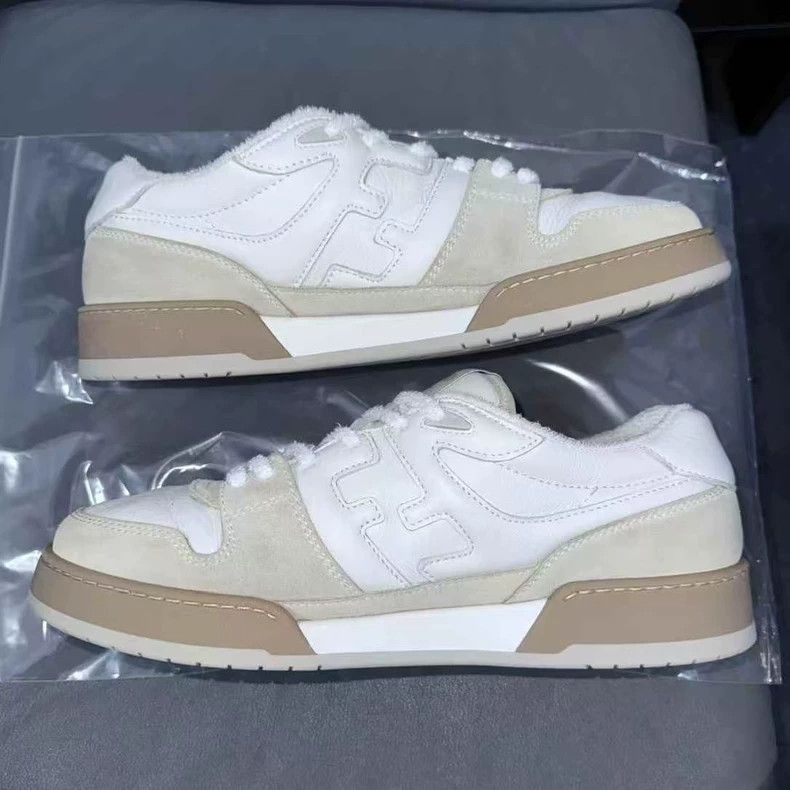 Fendi fendi lowtop sneakers in beige white Size US 11 / EU 44 - 2 Thumbnail