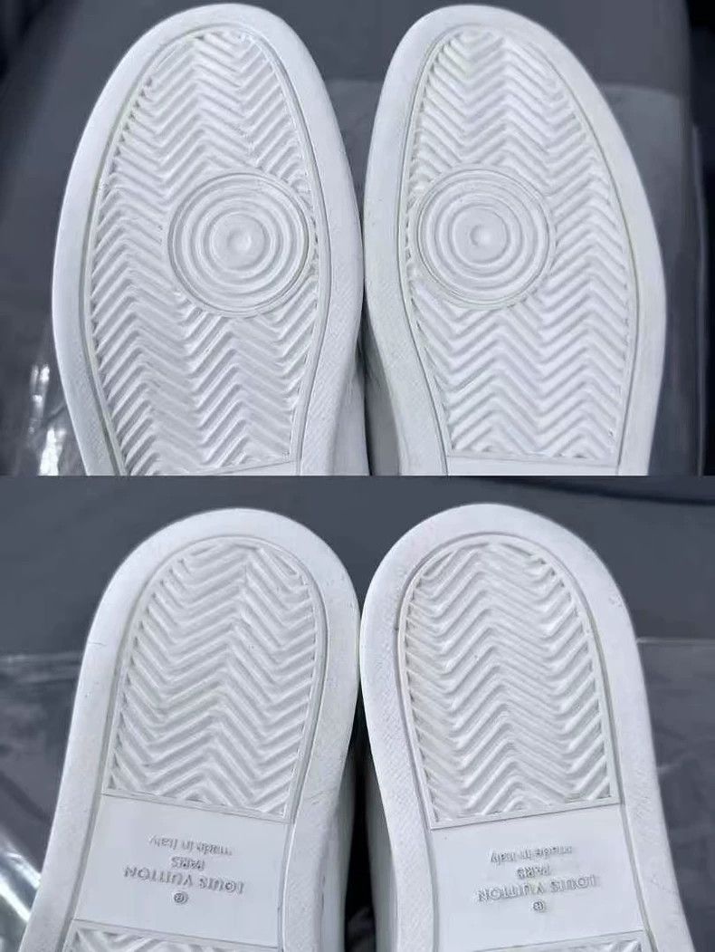 Louis Vuitton lv rivoli white brown sneakers Size US 8 / EU 41 - 7 Thumbnail