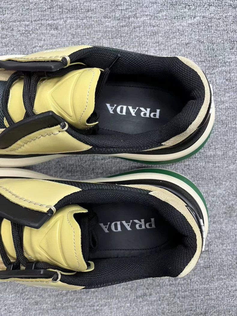 Raf Simons prada raf simons yellow sneakers Size US 8 / EU 41 - 7 Thumbnail