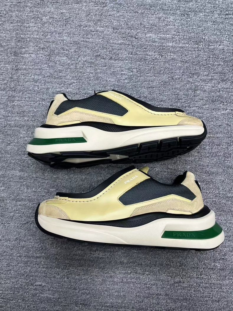 Raf Simons prada raf simons yellow sneakers Size US 8 / EU 41 - 4 Thumbnail