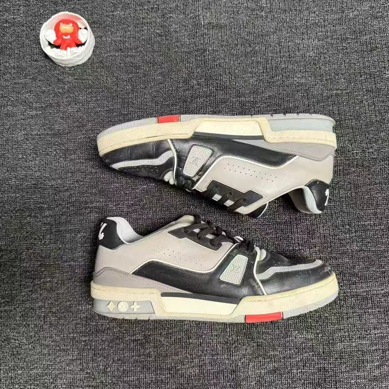 Louis Vuitton louis vuitton lv trainer sneakers Size US 5.5 / EU 38 - 3 Thumbnail