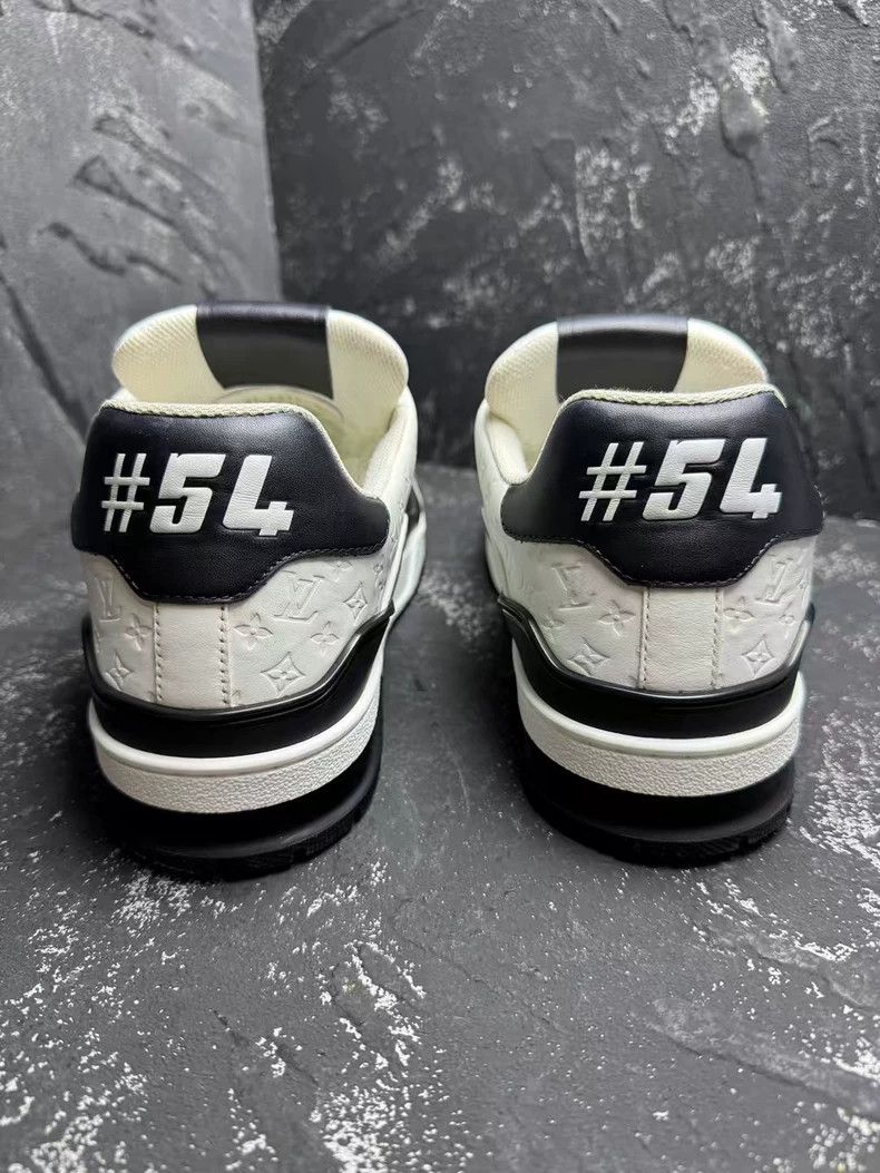Louis Vuitton LV Trainer Black White Sneakers Size US 9 / EU 42 - 3 Thumbnail