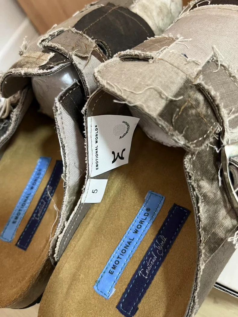 Birkenstock emotional world Mule Patchwork Birkenstock Slippers Size US 5 / EU 37 - 5 Thumbnail
