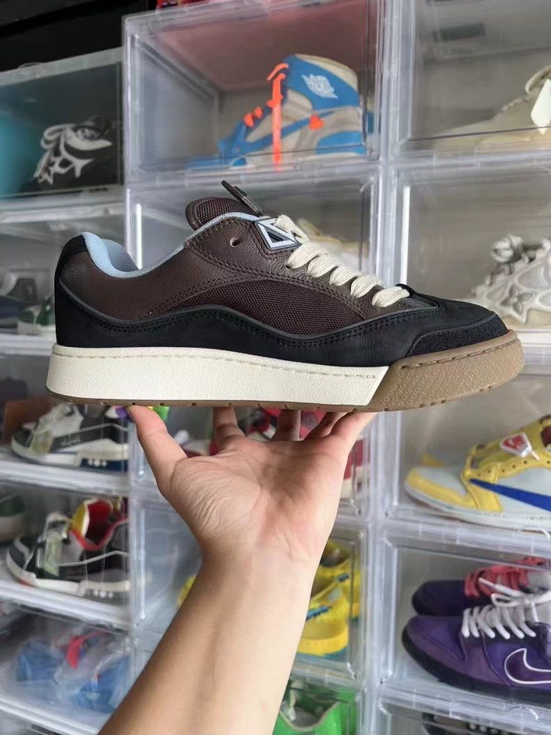 Dior dior lowtop sneakers brown black Size US 11 / EU 44 - 6 Thumbnail