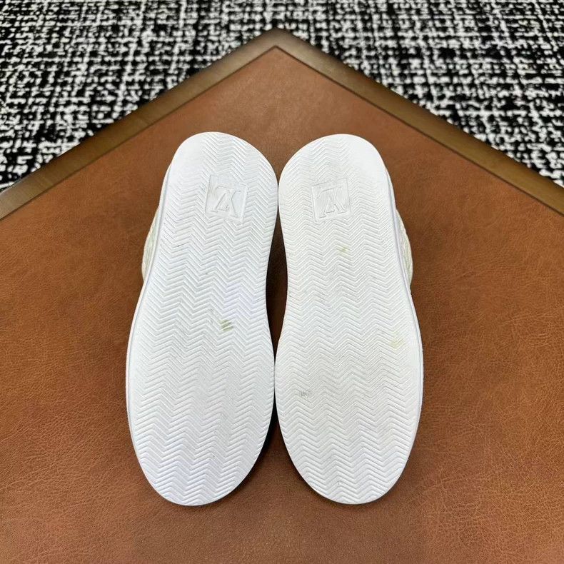 Louis Vuitton louis vuitton white thick sole shoes Size US 5.5 / EU 38 - 7 Thumbnail