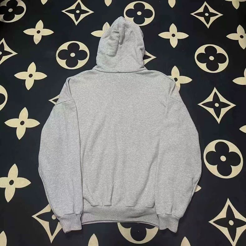Balenciaga balenciaga gray hooded sweatshirt Size US S / EU 44-46 / 1 - 2 Thumbnail
