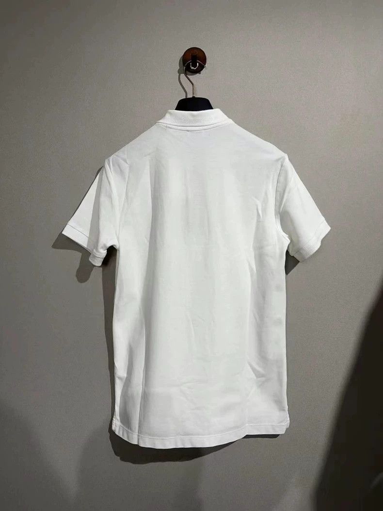 Burberry burberry white polo shirt with logo Size US M / EU 48-50 / 2 - 2 Thumbnail