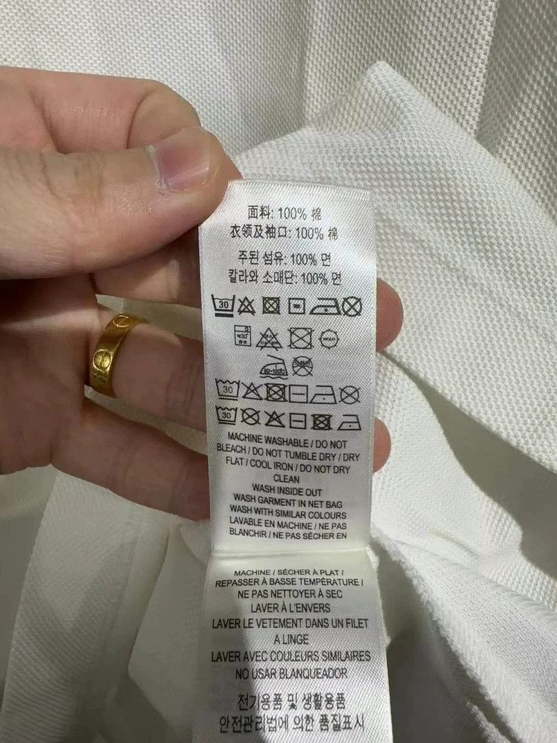 Burberry burberry white polo shirt with logo Size US M / EU 48-50 / 2 - 5 Thumbnail