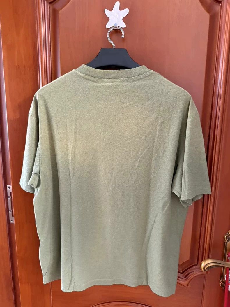 Acne Studios Acne Studios 25ss olive green short sleeve Size US L / EU 52-54 / 3 - 2 Thumbnail
