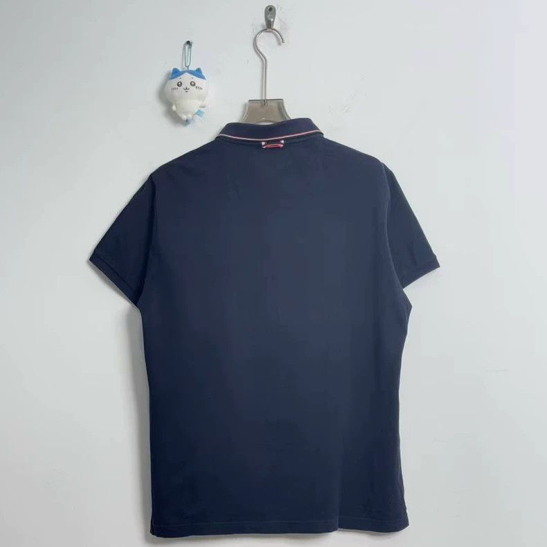 Moncler Moncler Co - branded Logo Short - sleeve Polo Size US XXL / EU 58 / 5 - 2 Thumbnail