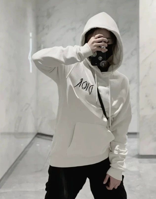 Dior Dior White Hooded Sweatshirt XS Size US XS / EU 42 / 0 - 6 Thumbnail