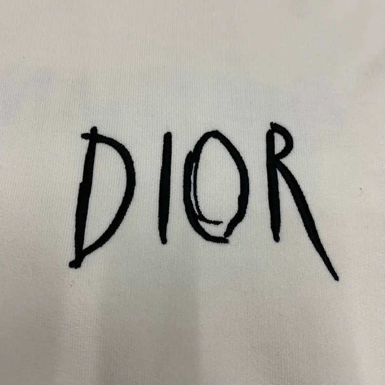 Dior Dior White Hooded Sweatshirt XS Size US XS / EU 42 / 0 - 7 Thumbnail