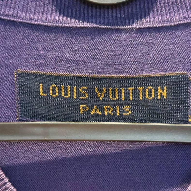 Louis Vuitton louis vuitton purple short sleeve tee Size US L / EU 52-54 / 3 - 3 Thumbnail