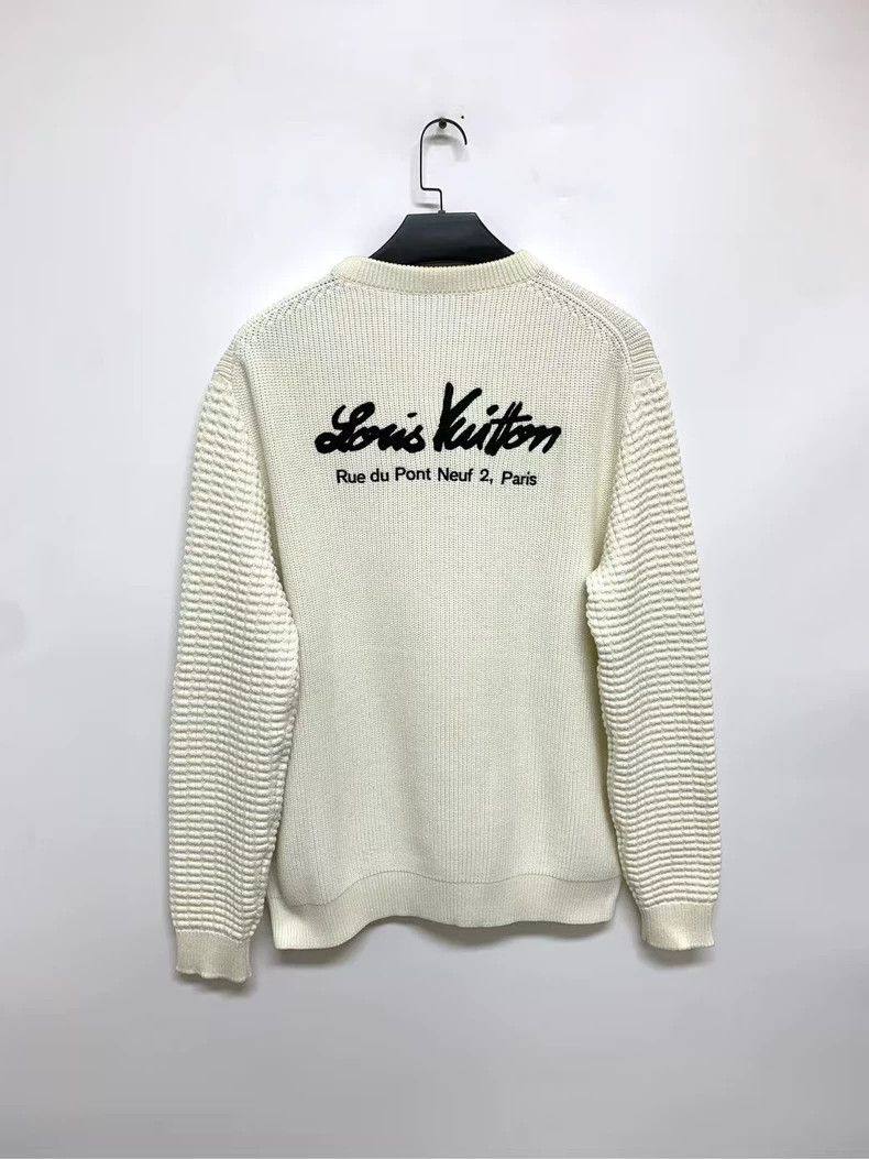 Louis Vuitton Lv nigo embroidery knit sweater Size US L / EU 52-54 / 3 - 8 Thumbnail