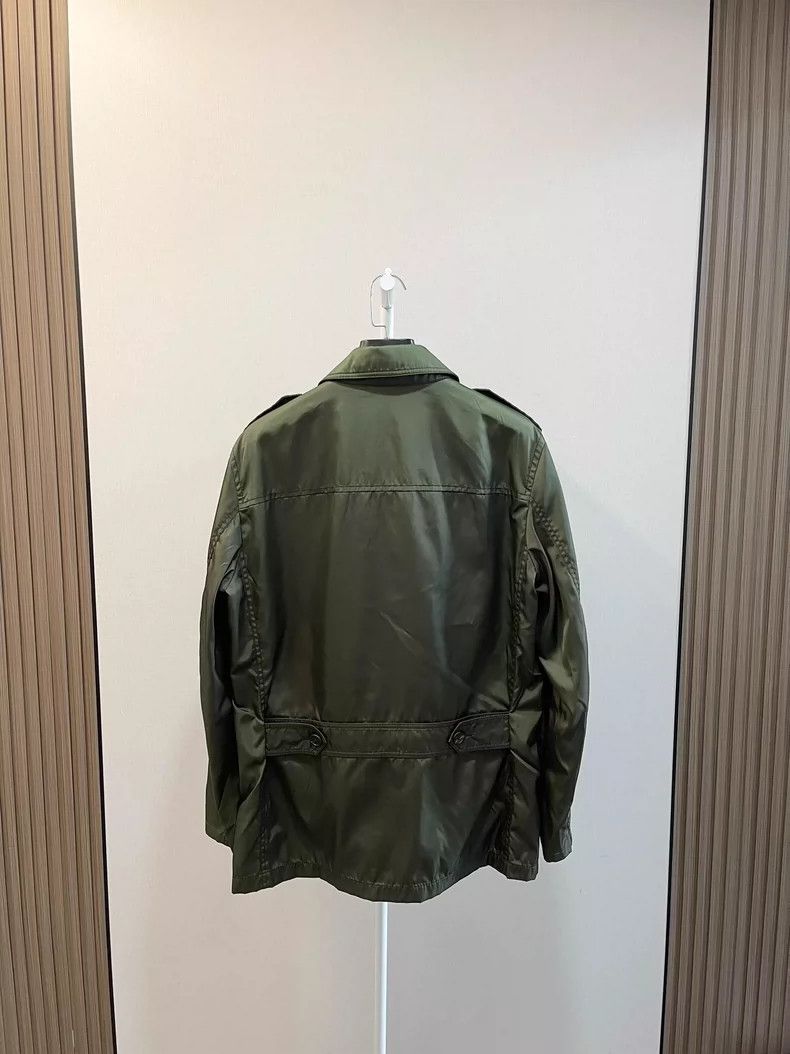Prada Prada green nylon pocket jacket Size US XL / EU 56 / 4 - 2 Thumbnail