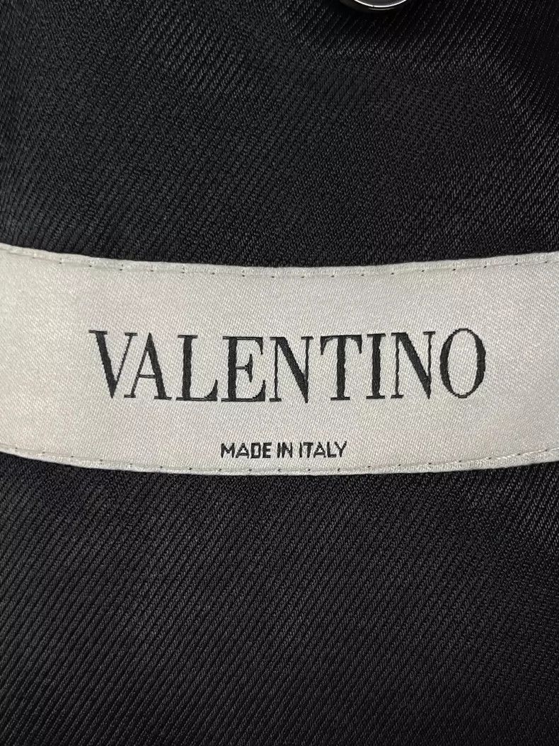 Valentino valentino black long coat Size US M / EU 48-50 / 2 - 3 Thumbnail