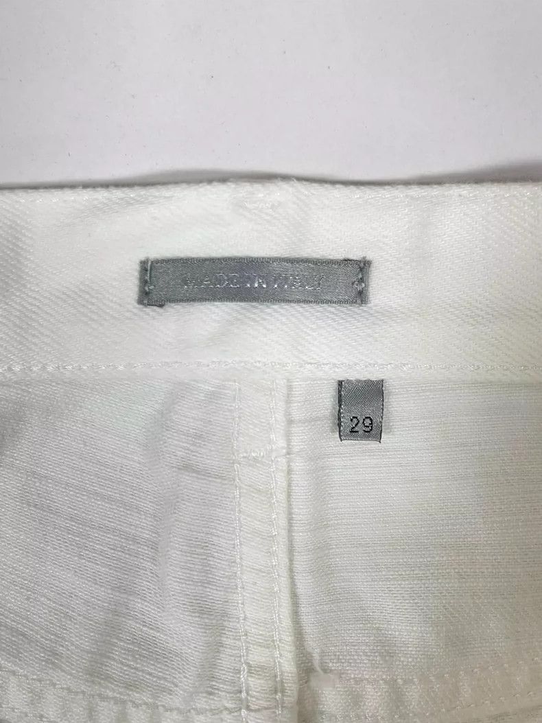 Dior Dior White Slim Fit Jeans Size US 29 - 4 Thumbnail