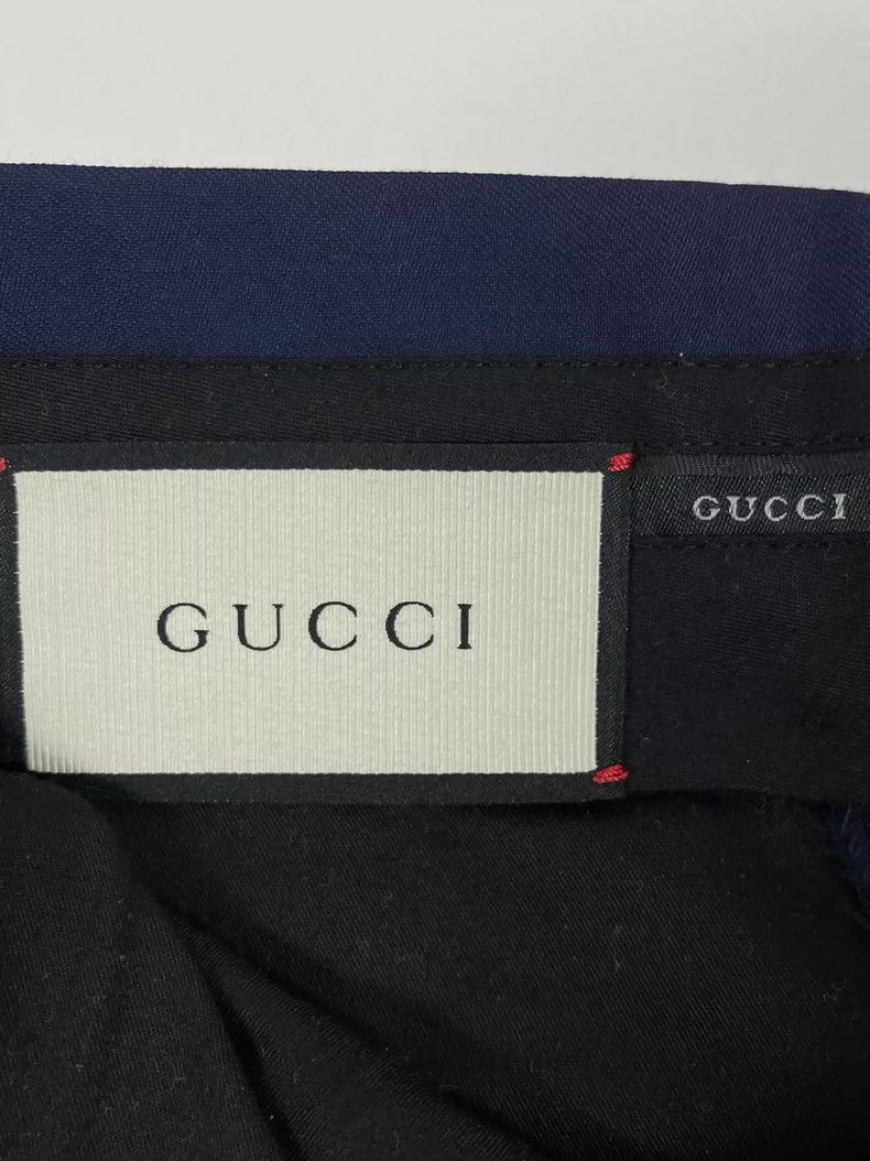 Gucci gucci blue casual formal pants Size US 44 / EU 60 - 3 Thumbnail