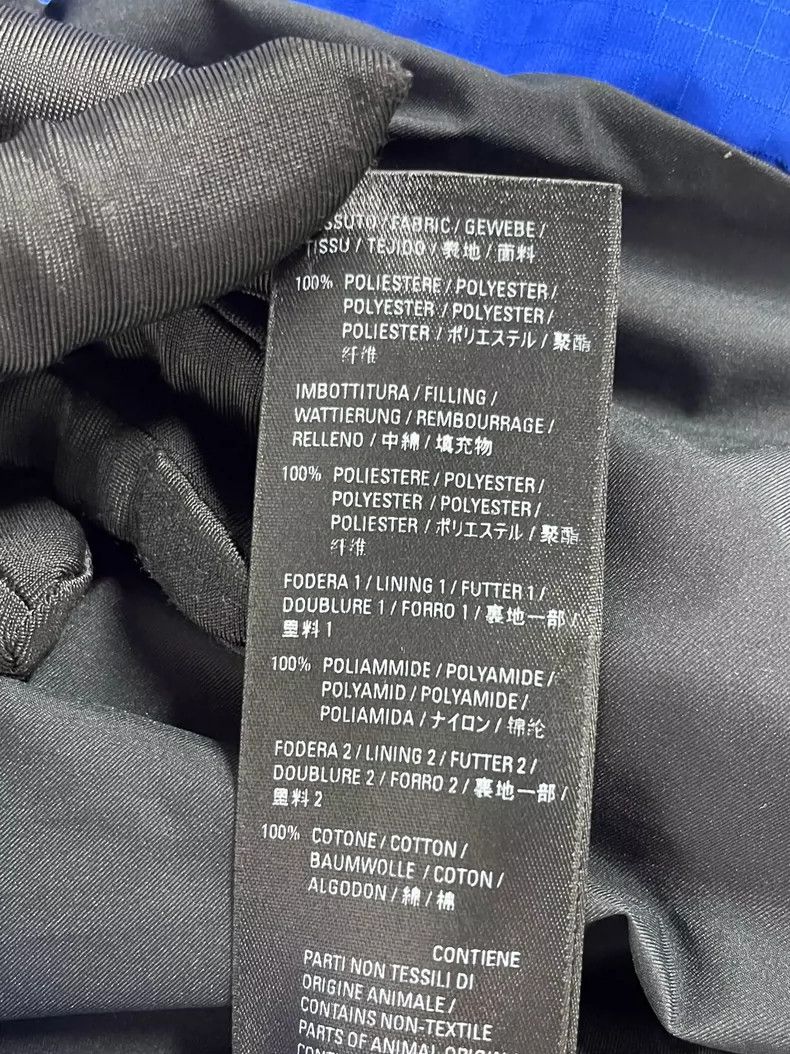 Balenciaga Balenciaga Blue Puffer Jacket Size US L / EU 52-54 / 3 - 5 Thumbnail