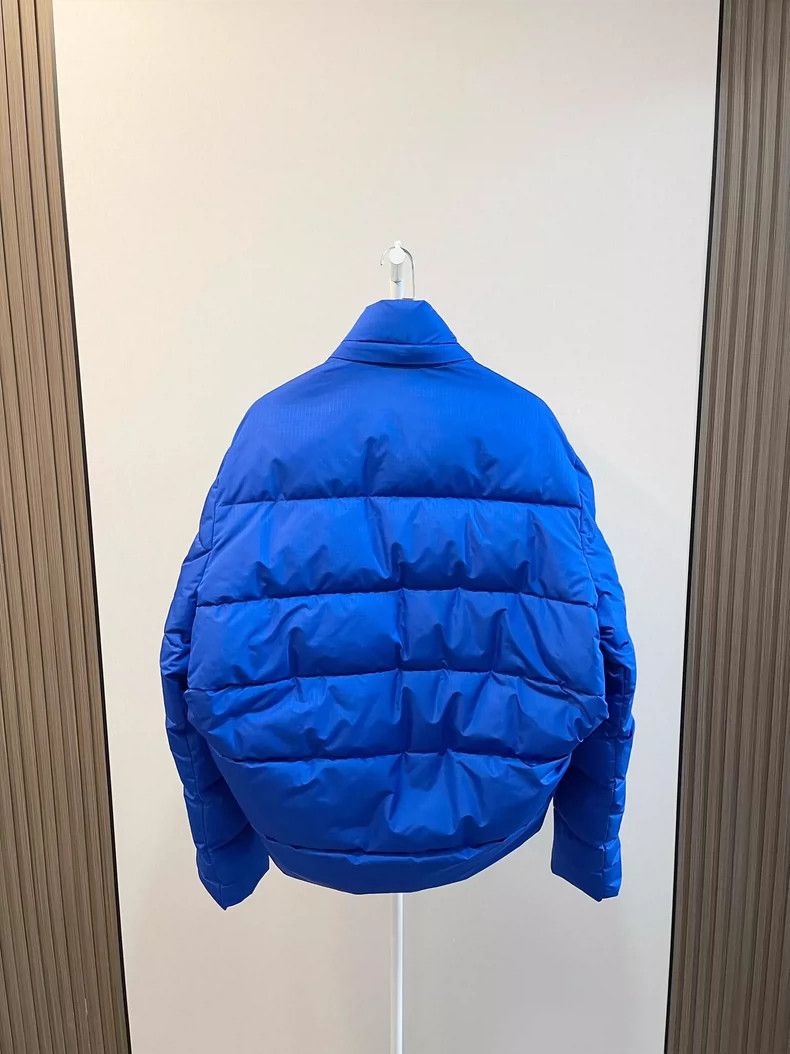 Balenciaga Balenciaga Blue Puffer Jacket Size US L / EU 52-54 / 3 - 2 Thumbnail
