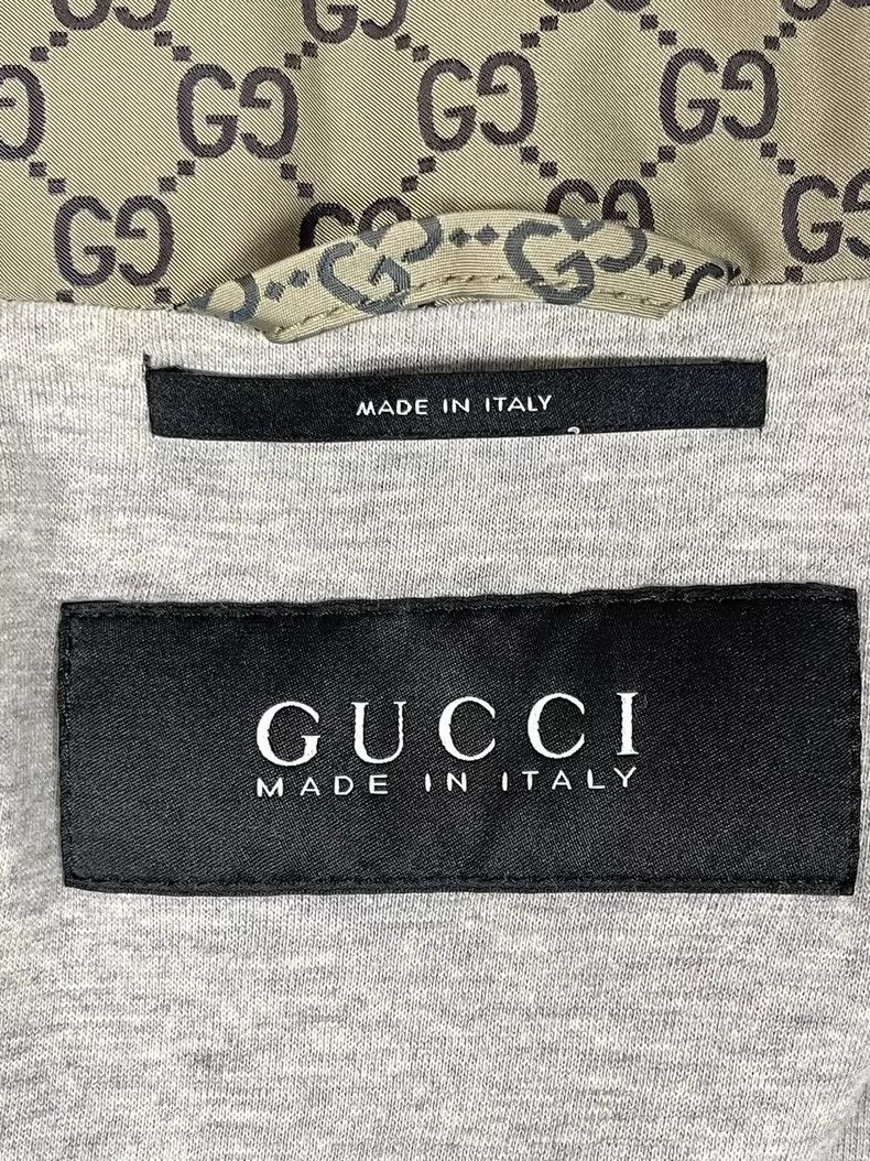 Gucci Gucci Khaki Vintage Logo Zip Jacket Size US M / EU 48-50 / 2 - 4 Thumbnail