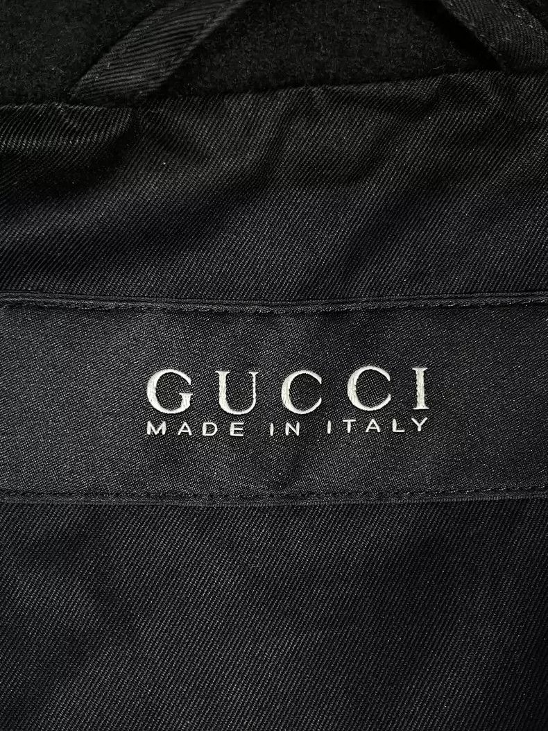 Gucci gucci black wool leather jacket Size US L / EU 52-54 / 3 - 8 Thumbnail