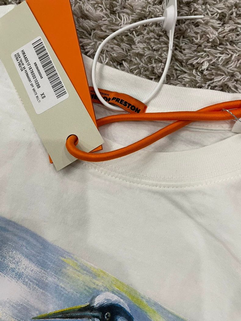Heron Preston Heron Preston 2019Fw Crane Print T-Shirt Size US XS / EU 42 / 0 - 3 Thumbnail