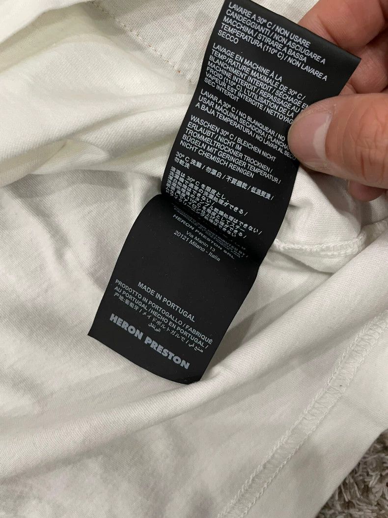 Heron Preston Heron Preston 2019Fw Crane Print T-Shirt Size US XS / EU 42 / 0 - 6 Thumbnail