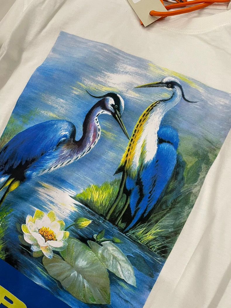 Heron Preston Heron Preston 2019Fw Crane Print T-Shirt Size US XS / EU 42 / 0 - 4 Thumbnail