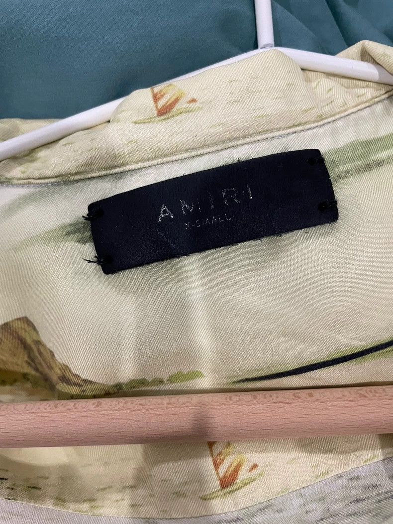 Amiri Amiri Silk Rainbow Short Sleeve Shirt Size US XS / EU 42 / 0 - 2 Thumbnail