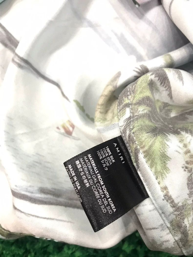 Amiri Amiri Silk Rainbow Short Sleeve Shirt Size US XS / EU 42 / 0 - 3 Thumbnail