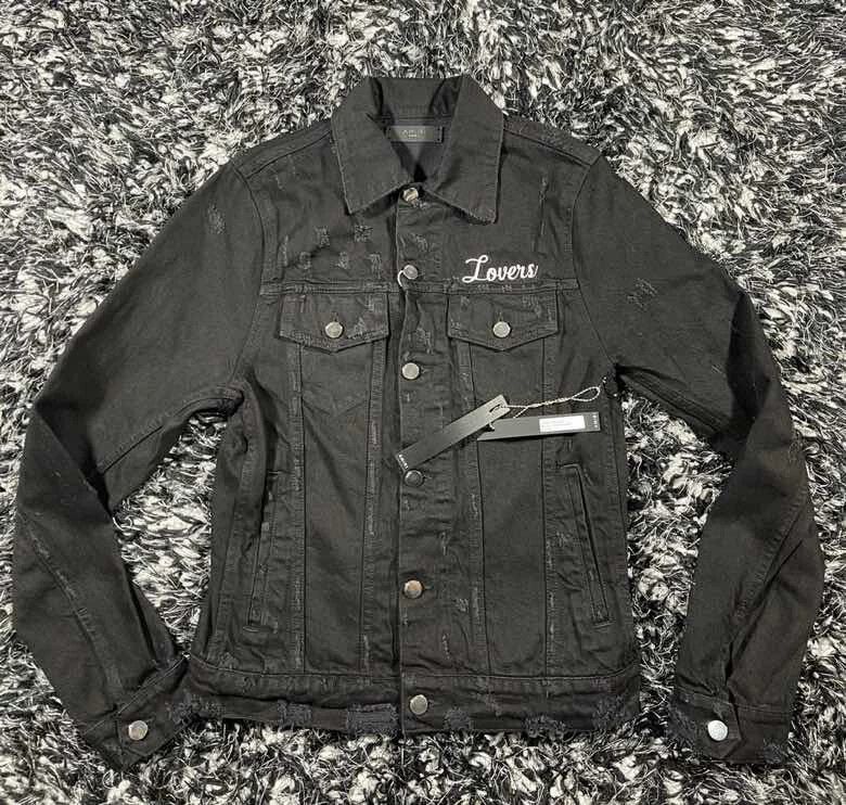 Amiri Amiri Lovers Denim Jacket Size US XS / EU 42 / 0 - 2 Thumbnail