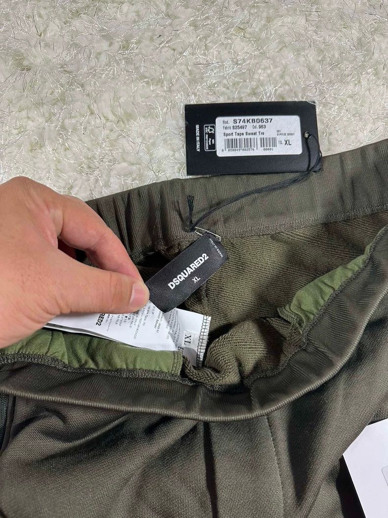 Dsquared2 Dsquared2 green casual joggers Size US 26 / EU 42 - 4 Thumbnail