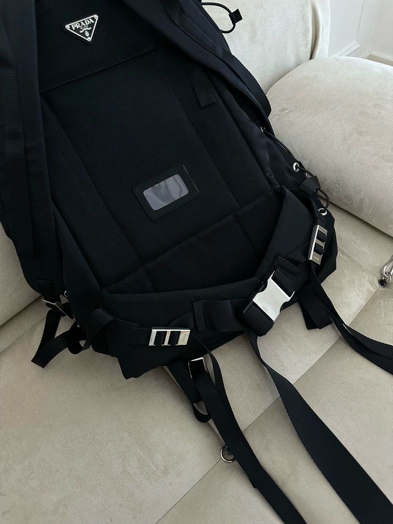 Prada prada black nylon travel backpack Size ONE SIZE - 9 Thumbnail