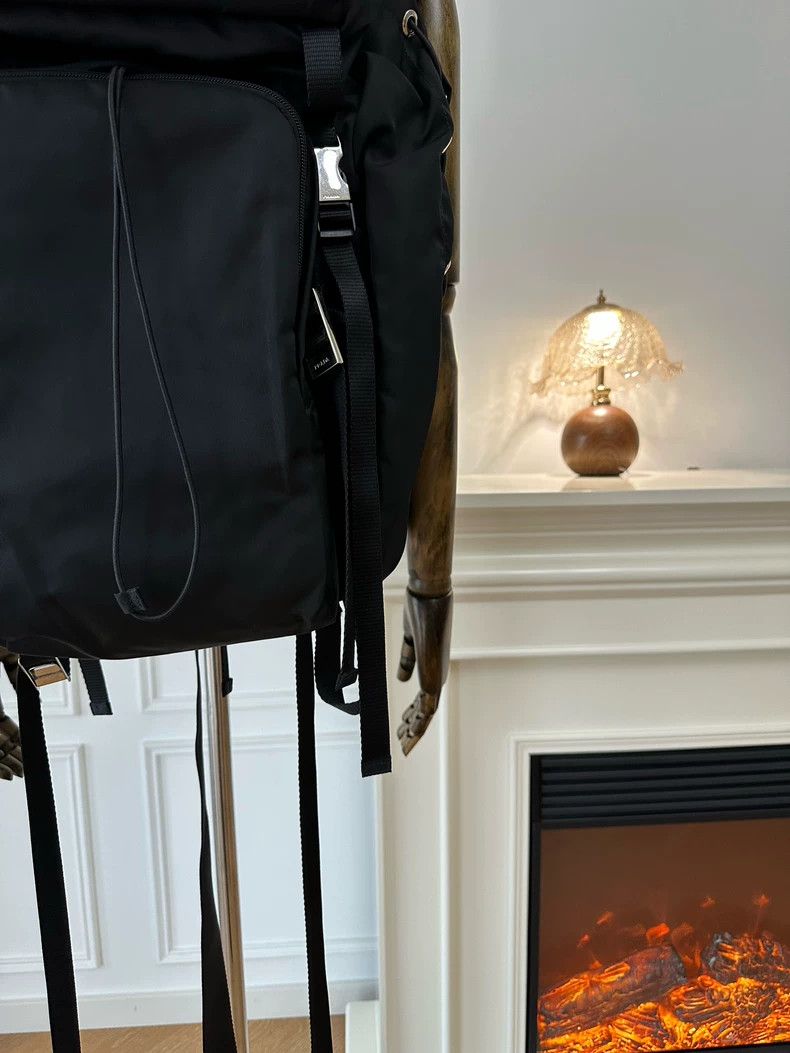 Prada prada black nylon travel backpack Size ONE SIZE - 5 Thumbnail