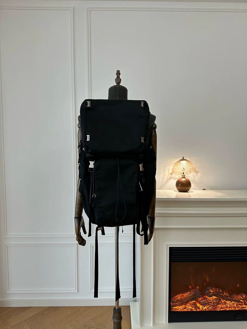 Prada prada black nylon travel backpack Size ONE SIZE - 2 Thumbnail