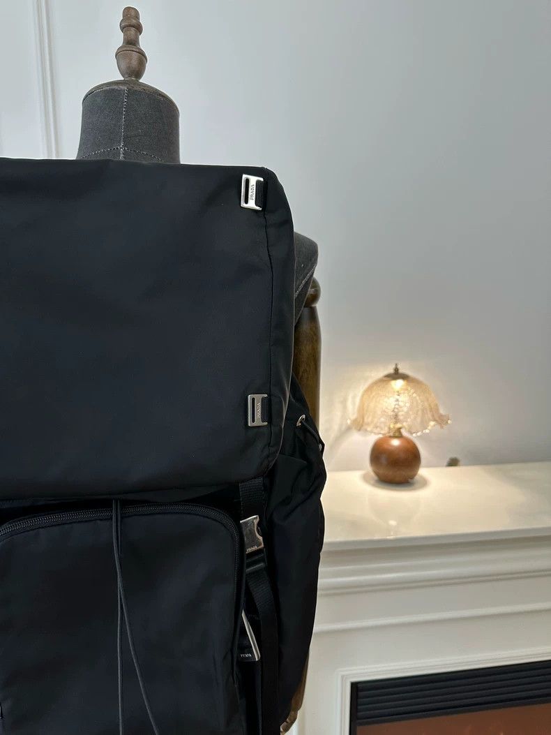 Prada prada black nylon travel backpack Size ONE SIZE - 4 Thumbnail